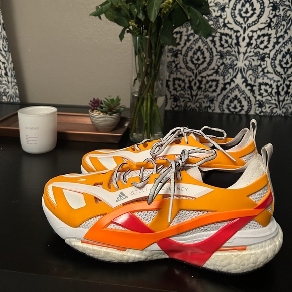 ADIDAS Stella McCartney Orange Sneakers - Picture 3 of 7